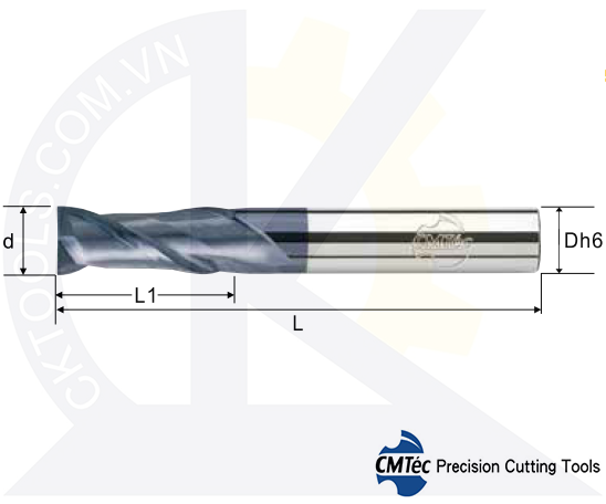 Dao phay CMTec CESM2, dao phay ngón CMTéc CESM2