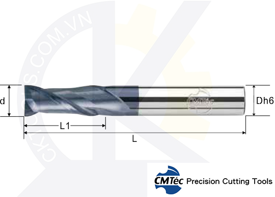 Dao phay CMTec MESM2, Dao phay thép CMTéc MESM2